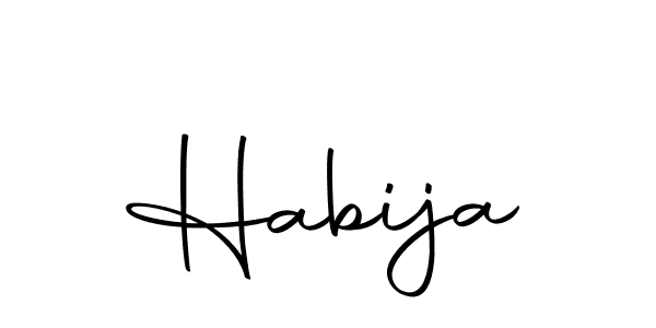You can use this online signature creator to create a handwritten signature for the name Habija. This is the best online autograph maker. Habija signature style 10 images and pictures png