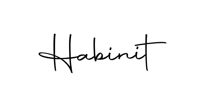 Make a beautiful signature design for name Habinit. Use this online signature maker to create a handwritten signature for free. Habinit signature style 10 images and pictures png