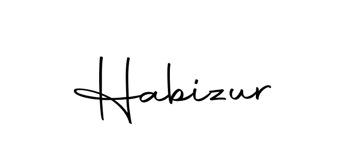 Make a beautiful signature design for name Habizur. With this signature (Autography-DOLnW) style, you can create a handwritten signature for free. Habizur signature style 10 images and pictures png