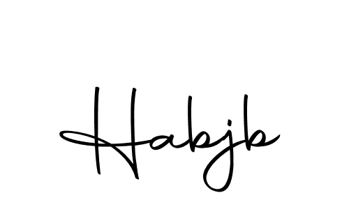 How to make Habjb name signature. Use Autography-DOLnW style for creating short signs online. This is the latest handwritten sign. Habjb signature style 10 images and pictures png