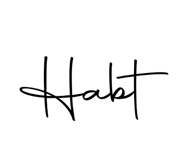 The best way (Autography-DOLnW) to make a short signature is to pick only two or three words in your name. The name Habt include a total of six letters. For converting this name. Habt signature style 10 images and pictures png