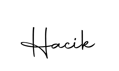 It looks lik you need a new signature style for name Hacik. Design unique handwritten (Autography-DOLnW) signature with our free signature maker in just a few clicks. Hacik signature style 10 images and pictures png