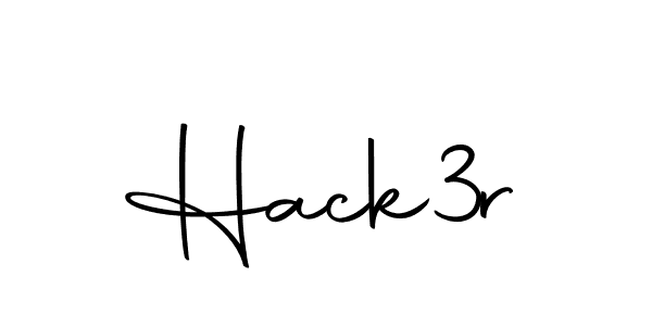 Create a beautiful signature design for name Hack3r. With this signature (Autography-DOLnW) fonts, you can make a handwritten signature for free. Hack3r signature style 10 images and pictures png
