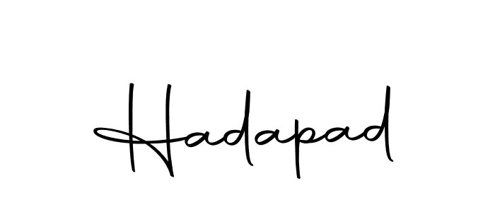 Make a beautiful signature design for name Hadapad. With this signature (Autography-DOLnW) style, you can create a handwritten signature for free. Hadapad signature style 10 images and pictures png