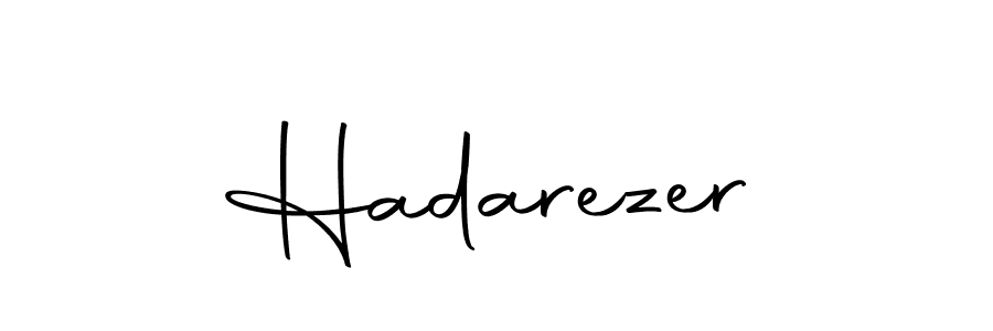 You can use this online signature creator to create a handwritten signature for the name Hadarezer. This is the best online autograph maker. Hadarezer signature style 10 images and pictures png