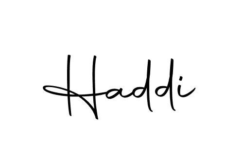 Here are the top 10 professional signature styles for the name Haddi. These are the best autograph styles you can use for your name. Haddi signature style 10 images and pictures png