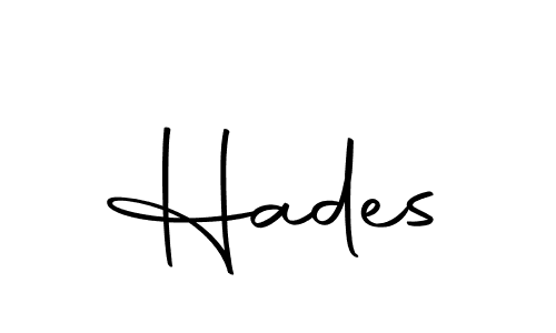 Similarly Autography-DOLnW is the best handwritten signature design. Signature creator online .You can use it as an online autograph creator for name Hades. Hades signature style 10 images and pictures png