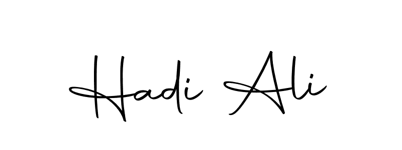 Use a signature maker to create a handwritten signature online. With this signature software, you can design (Autography-DOLnW) your own signature for name Hadi Ali. Hadi Ali signature style 10 images and pictures png