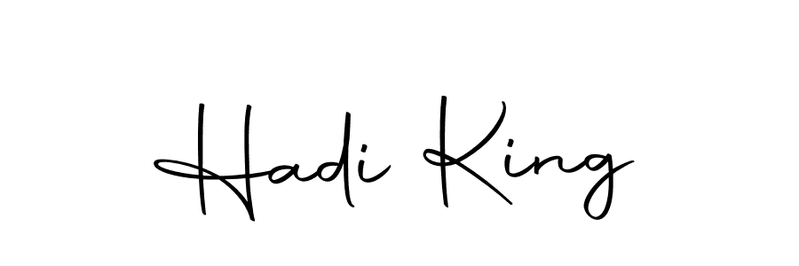 Make a beautiful signature design for name Hadi King. Use this online signature maker to create a handwritten signature for free. Hadi King signature style 10 images and pictures png
