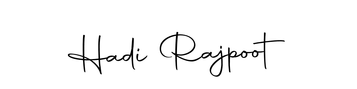 Use a signature maker to create a handwritten signature online. With this signature software, you can design (Autography-DOLnW) your own signature for name Hadi Rajpoot. Hadi Rajpoot signature style 10 images and pictures png