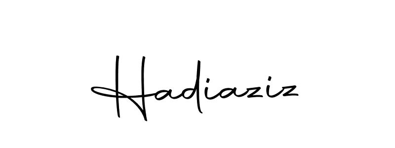 You can use this online signature creator to create a handwritten signature for the name Hadiaziz. This is the best online autograph maker. Hadiaziz signature style 10 images and pictures png