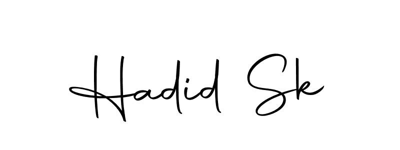 It looks lik you need a new signature style for name Hadid Sk. Design unique handwritten (Autography-DOLnW) signature with our free signature maker in just a few clicks. Hadid Sk signature style 10 images and pictures png