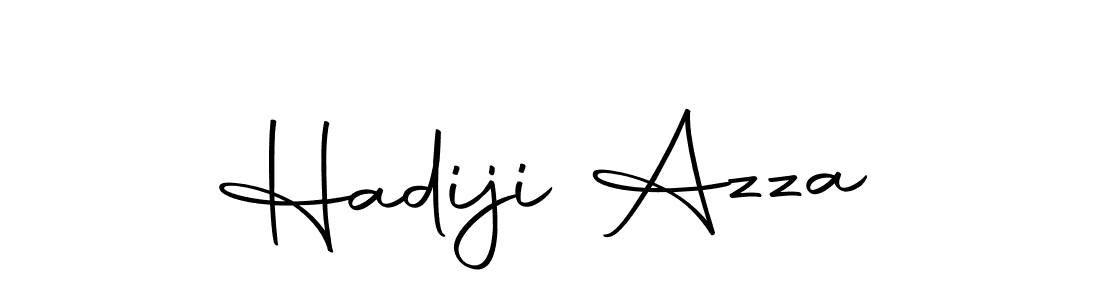 Also we have Hadiji Azza name is the best signature style. Create professional handwritten signature collection using Autography-DOLnW autograph style. Hadiji Azza signature style 10 images and pictures png