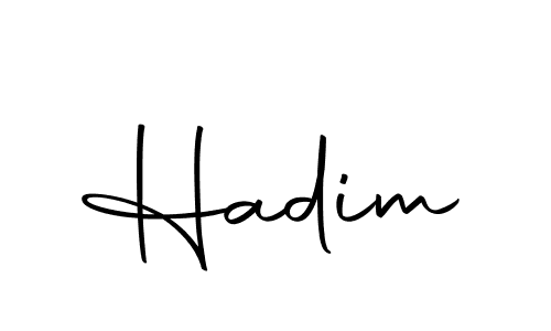 Make a beautiful signature design for name Hadim. With this signature (Autography-DOLnW) style, you can create a handwritten signature for free. Hadim signature style 10 images and pictures png
