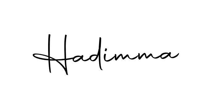 Design your own signature with our free online signature maker. With this signature software, you can create a handwritten (Autography-DOLnW) signature for name Hadimma. Hadimma signature style 10 images and pictures png