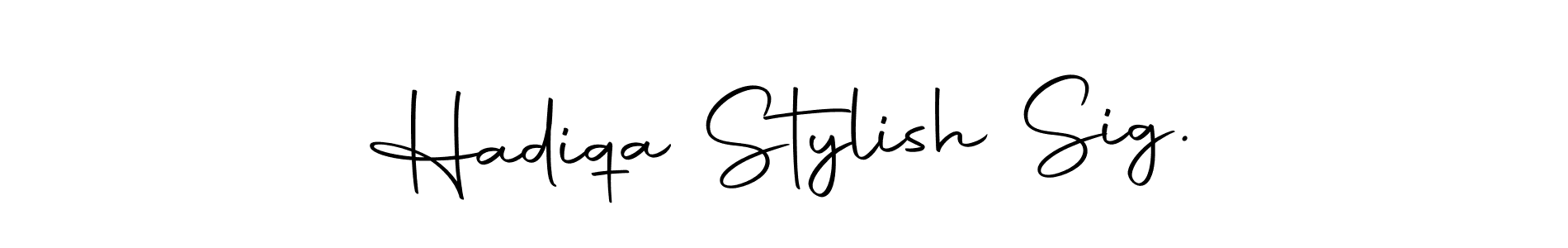 It looks lik you need a new signature style for name Hadiqa Stylish Sig.. Design unique handwritten (Autography-DOLnW) signature with our free signature maker in just a few clicks. Hadiqa Stylish Sig. signature style 10 images and pictures png