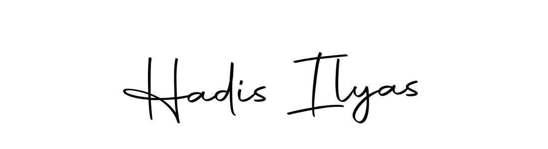 How to make Hadis Ilyas signature? Autography-DOLnW is a professional autograph style. Create handwritten signature for Hadis Ilyas name. Hadis Ilyas signature style 10 images and pictures png