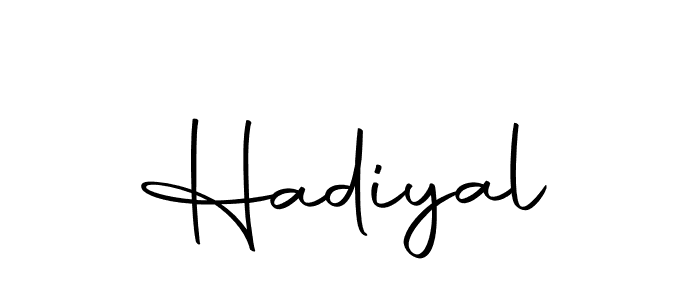 The best way (Autography-DOLnW) to make a short signature is to pick only two or three words in your name. The name Hadiyal include a total of six letters. For converting this name. Hadiyal signature style 10 images and pictures png