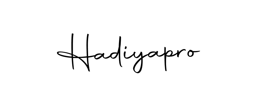 You should practise on your own different ways (Autography-DOLnW) to write your name (Hadiyapro) in signature. don't let someone else do it for you. Hadiyapro signature style 10 images and pictures png