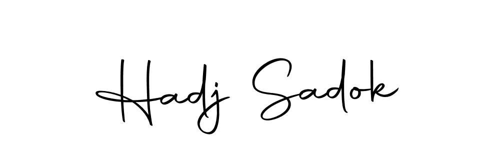 Also You can easily find your signature by using the search form. We will create Hadj Sadok name handwritten signature images for you free of cost using Autography-DOLnW sign style. Hadj Sadok signature style 10 images and pictures png