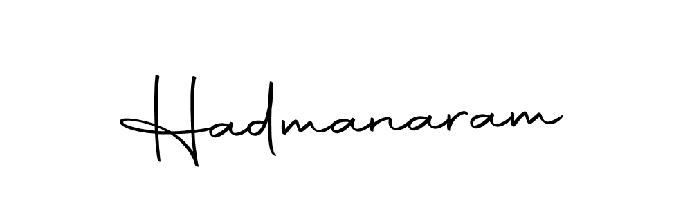 Make a beautiful signature design for name Hadmanaram. Use this online signature maker to create a handwritten signature for free. Hadmanaram signature style 10 images and pictures png