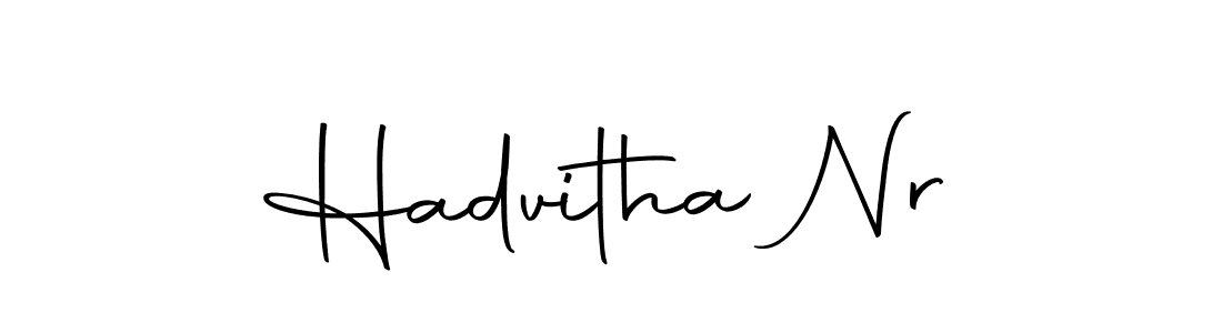 The best way (Autography-DOLnW) to make a short signature is to pick only two or three words in your name. The name Hadvitha Nr include a total of six letters. For converting this name. Hadvitha Nr signature style 10 images and pictures png