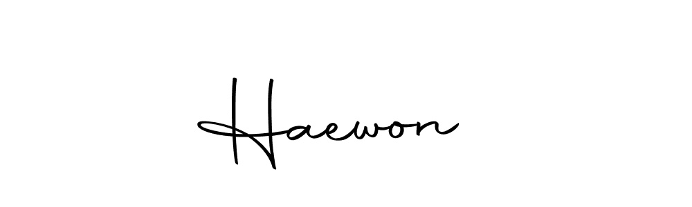 Make a short Haewon ⭑ signature style. Manage your documents anywhere anytime using Autography-DOLnW. Create and add eSignatures, submit forms, share and send files easily. Haewon ⭑ signature style 10 images and pictures png