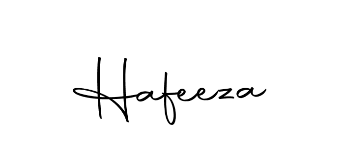 Hafeeza stylish signature style. Best Handwritten Sign (Autography-DOLnW) for my name. Handwritten Signature Collection Ideas for my name Hafeeza. Hafeeza signature style 10 images and pictures png