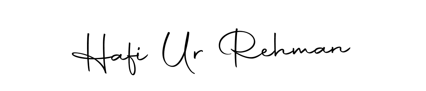 How to make Hafi Ur Rehman name signature. Use Autography-DOLnW style for creating short signs online. This is the latest handwritten sign. Hafi Ur Rehman signature style 10 images and pictures png