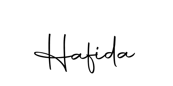 Create a beautiful signature design for name Hafida. With this signature (Autography-DOLnW) fonts, you can make a handwritten signature for free. Hafida signature style 10 images and pictures png