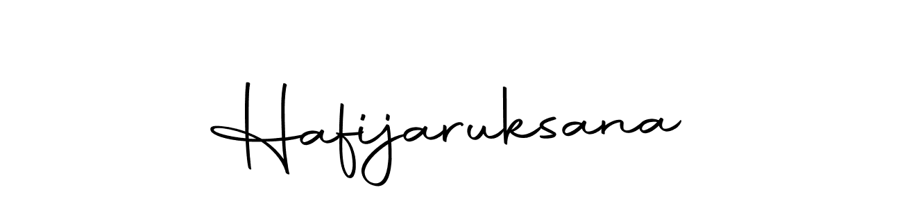 You should practise on your own different ways (Autography-DOLnW) to write your name (Hafijaruksana) in signature. don't let someone else do it for you. Hafijaruksana signature style 10 images and pictures png