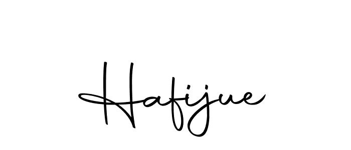 Use a signature maker to create a handwritten signature online. With this signature software, you can design (Autography-DOLnW) your own signature for name Hafijue. Hafijue signature style 10 images and pictures png