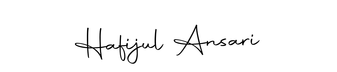 Also we have Hafijul Ansari name is the best signature style. Create professional handwritten signature collection using Autography-DOLnW autograph style. Hafijul Ansari signature style 10 images and pictures png