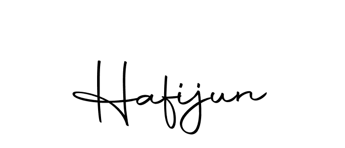 How to make Hafijun signature? Autography-DOLnW is a professional autograph style. Create handwritten signature for Hafijun name. Hafijun signature style 10 images and pictures png
