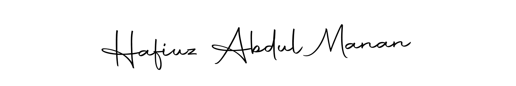 The best way (Autography-DOLnW) to make a short signature is to pick only two or three words in your name. The name Hafiuz Abdul Manan include a total of six letters. For converting this name. Hafiuz Abdul Manan signature style 10 images and pictures png