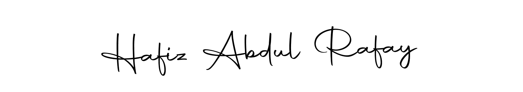 The best way (Autography-DOLnW) to make a short signature is to pick only two or three words in your name. The name Hafiz Abdul Rafay include a total of six letters. For converting this name. Hafiz Abdul Rafay signature style 10 images and pictures png