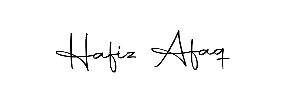 Design your own signature with our free online signature maker. With this signature software, you can create a handwritten (Autography-DOLnW) signature for name Hafiz Afaq. Hafiz Afaq signature style 10 images and pictures png