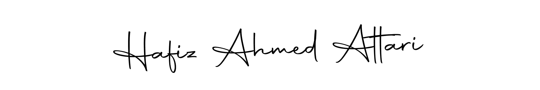 Make a beautiful signature design for name Hafiz Ahmed Attari. Use this online signature maker to create a handwritten signature for free. Hafiz Ahmed Attari signature style 10 images and pictures png