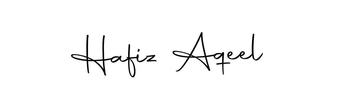 Create a beautiful signature design for name Hafiz Aqeel. With this signature (Autography-DOLnW) fonts, you can make a handwritten signature for free. Hafiz Aqeel signature style 10 images and pictures png