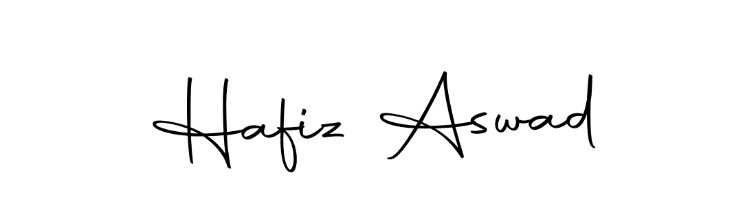 Hafiz Aswad stylish signature style. Best Handwritten Sign (Autography-DOLnW) for my name. Handwritten Signature Collection Ideas for my name Hafiz Aswad. Hafiz Aswad signature style 10 images and pictures png