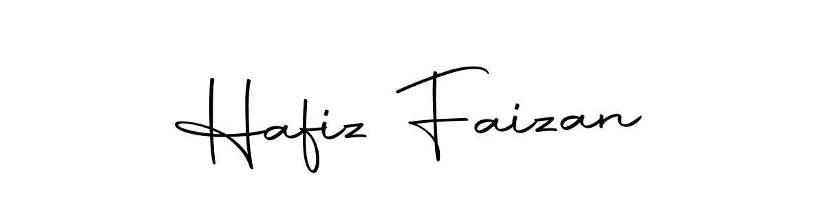 How to make Hafiz Faizan name signature. Use Autography-DOLnW style for creating short signs online. This is the latest handwritten sign. Hafiz Faizan signature style 10 images and pictures png