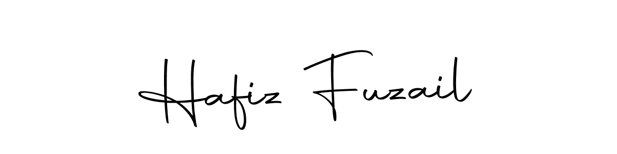 You should practise on your own different ways (Autography-DOLnW) to write your name (Hafiz Fuzail) in signature. don't let someone else do it for you. Hafiz Fuzail signature style 10 images and pictures png