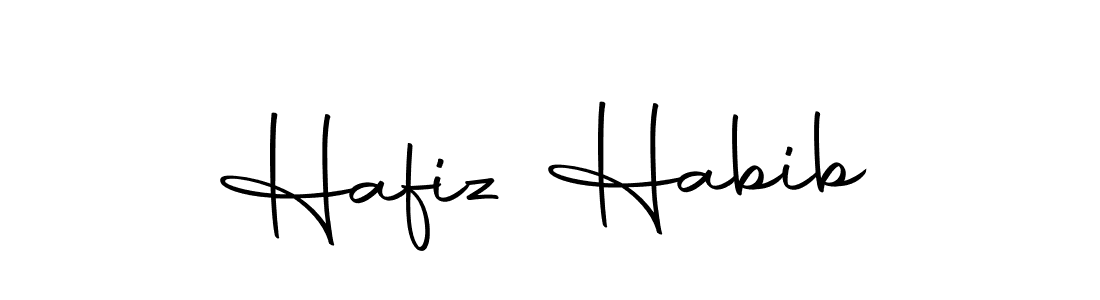 Make a beautiful signature design for name Hafiz Habib. With this signature (Autography-DOLnW) style, you can create a handwritten signature for free. Hafiz Habib signature style 10 images and pictures png