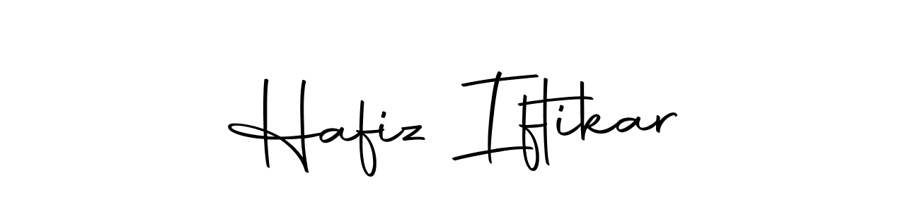 Use a signature maker to create a handwritten signature online. With this signature software, you can design (Autography-DOLnW) your own signature for name Hafiz Iftikar. Hafiz Iftikar signature style 10 images and pictures png