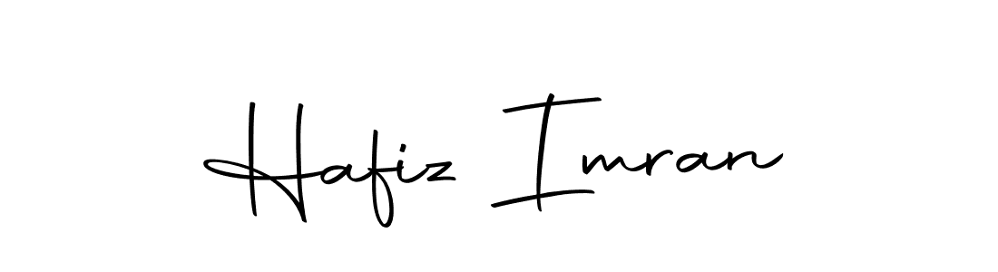 Create a beautiful signature design for name Hafiz Imran. With this signature (Autography-DOLnW) fonts, you can make a handwritten signature for free. Hafiz Imran signature style 10 images and pictures png