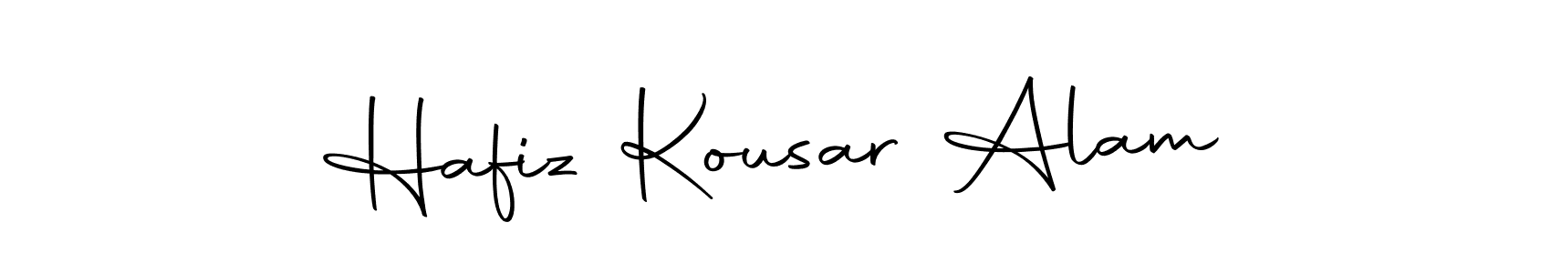 Also we have Hafiz Kousar Alam name is the best signature style. Create professional handwritten signature collection using Autography-DOLnW autograph style. Hafiz Kousar Alam signature style 10 images and pictures png