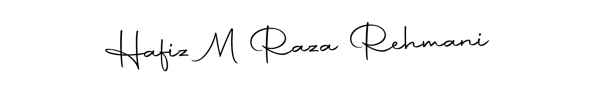 Make a beautiful signature design for name Hafiz M Raza Rehmani. Use this online signature maker to create a handwritten signature for free. Hafiz M Raza Rehmani signature style 10 images and pictures png