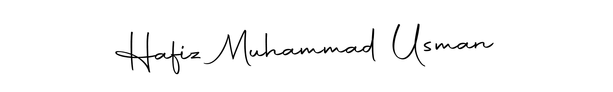 Make a beautiful signature design for name Hafiz Muhammad Usman. Use this online signature maker to create a handwritten signature for free. Hafiz Muhammad Usman signature style 10 images and pictures png