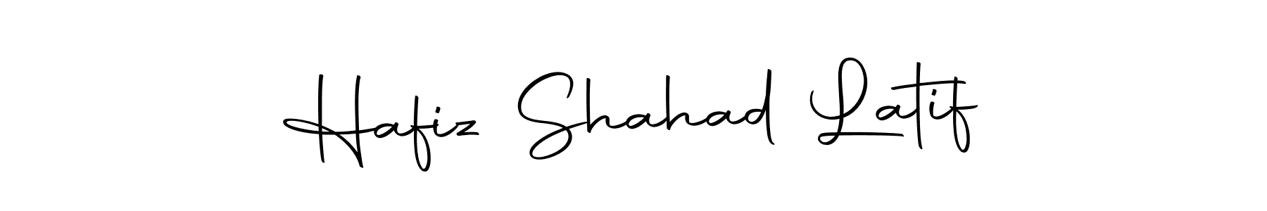 The best way (Autography-DOLnW) to make a short signature is to pick only two or three words in your name. The name Hafiz Shahad Latif include a total of six letters. For converting this name. Hafiz Shahad Latif signature style 10 images and pictures png