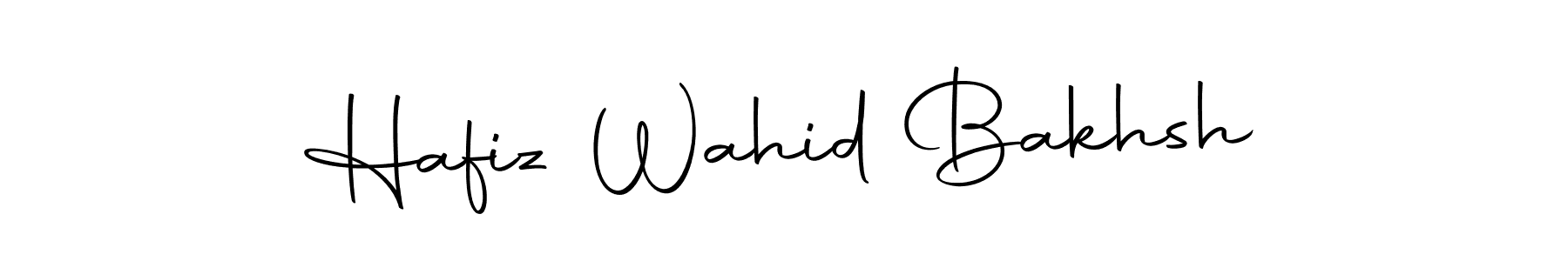 You can use this online signature creator to create a handwritten signature for the name Hafiz Wahid Bakhsh. This is the best online autograph maker. Hafiz Wahid Bakhsh signature style 10 images and pictures png